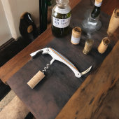 Donkere veelkleurige  stijl strepen kurkentrekker