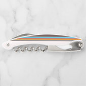 Donkere veelkleurige  stijl strepen kurkentrekker (Achterkant)