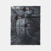 Donkere Venice Rain Bridge of Sighs bij nacht Fleece Deken (Voorkant)