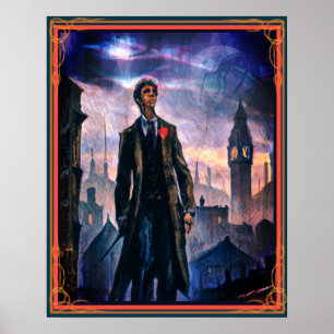 Donkere Victoriaans Magic Poster