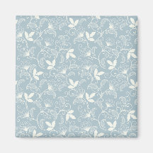 Donkere Victoriaanse botanische bloempatroon met m