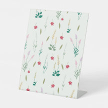 Donkere Victoriaanse botanische bloempatroon met m