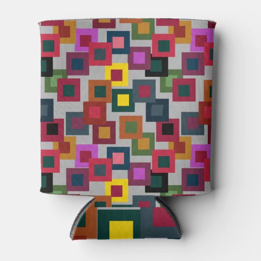 Donkere vierkantjes op licht blikjeskoeler (Voorkant)