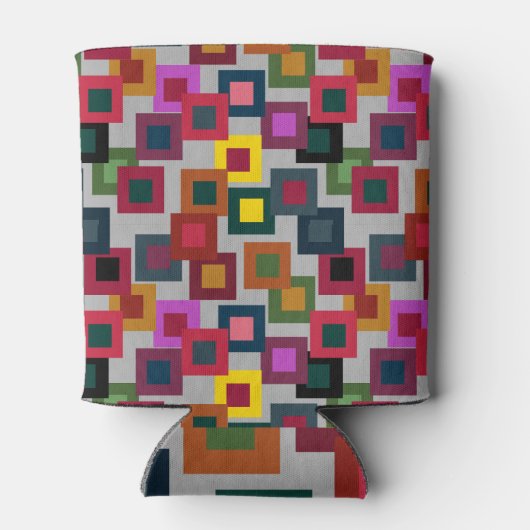 Donkere vierkantjes op licht blikjeskoeler (Achterkant)