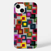 Donkere vierkantjes op licht Case-Mate iPhone case (Achterkant)