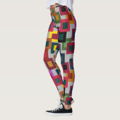 Donkere vierkantjes op licht leggings (Links)