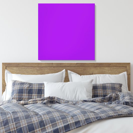 Donkere Violet Color Background Canvas Afdruk (Insitu (Slaapkamer))
