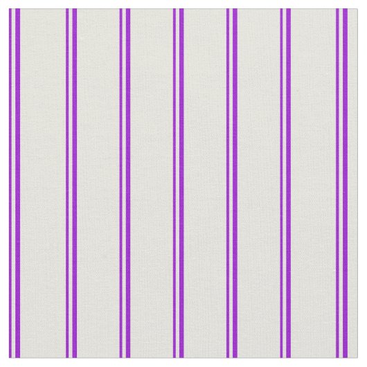 Donkere Violet en beige Stripes Pattern Stof (Close Up)