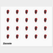 Donkere Viper Trash Polka Sticker (Vel)