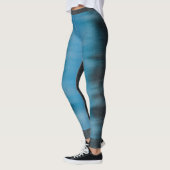 Donkere Vlek Tie Kleurstof print Leggings (Links)