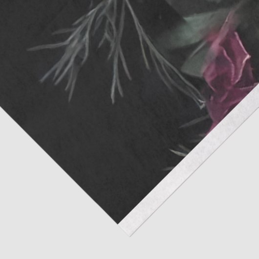 Donkere vleugels bloeien tissuepapier (Detail)