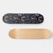 Donkere Vlinder Botanische Hemel Schaatsbord Persoonlijk Skateboard (Horizontaal)