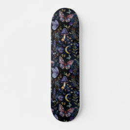 Donkere Vlinder Botanische Hemel Schaatsbord Persoonlijk Skateboard