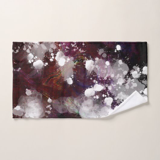 Donkere voorbereiding bad handdoek (Handdoek)