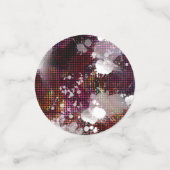 Donkere voorbereiding confetti (Kleine voorkant)