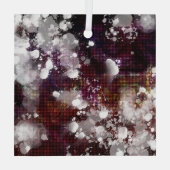 Donkere voorbereiding glas ornament (Achterkant)