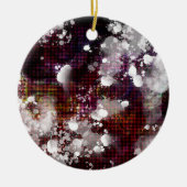 Donkere voorbereiding keramisch ornament (Voorkant)