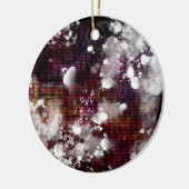 Donkere voorbereiding keramisch ornament (Links)