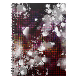 Donkere voorbereiding notitieboek