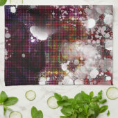 Donkere voorbereiding theedoek (Gevouwen)