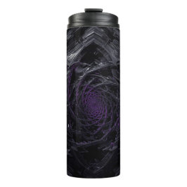 Donkere Vortex Thermische Tumbler – Spiraalstelsel Thermosbeker