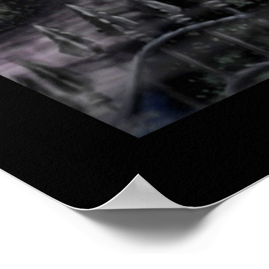 "Donkere waanzin" Poster (Hoek)