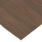 Donkere walnoot Brown Bamboo Wood Grain: Korte Tafelloper (Hoek)