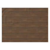 Donkere walnoot Brown Bamboo Wood Grain: Tafelkleed (Voorkant (Horizontaal))