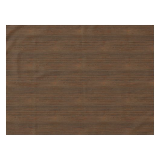 Donkere walnoot Brown Bamboo Wood Grain: Tafelkleed (Voorkant (Horizontaal))
