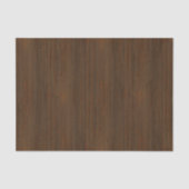 Donkere walnoot Brown Bamboo Wood Grain: Tissuepapier (Voorkant)