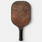 Donkere Walnoot Hout Pickleball Paddle (Achterkant)