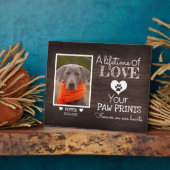 Donkere Walnoot Houten Gezinsfoto Herdenkingsplaqu Fotoplaat (Zijkant)