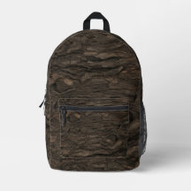 Donkere Walnootbast | Robuuste Woodland Jager Camo