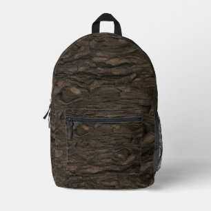 Donkere Walnootbast Robuuste Woodland Jager Camo Bedrukte Rugzak