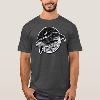 donkere walvis t-shirt