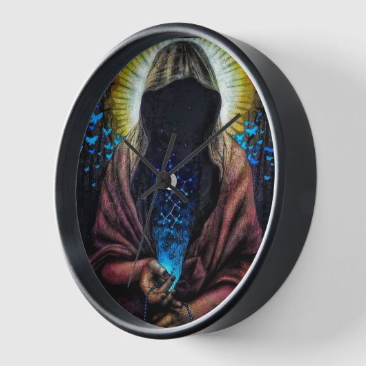 Donkere wandklok van de Maagd (Hoek)