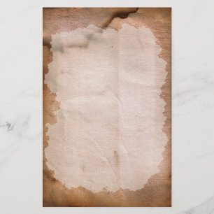 Donkere water bevlekte Kantoorbehoeften Briefpapier