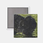 Donkere wateren - Black Panther Magneet (Voorkant / Achterkant)