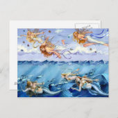 Donkere wateren heldere hemels briefkaart (Voorkant / Achterkant)