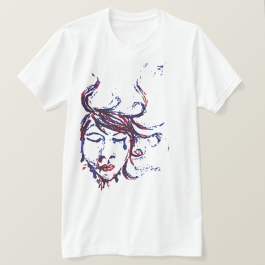 donkere wateren t-shirt (Design voorkant)