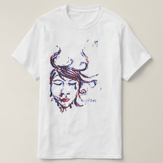 donkere wateren t-shirt (Design voorkant)