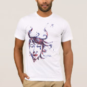 donkere wateren t-shirt (Voorkant)