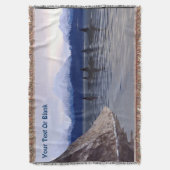 Donkere waterorca deken (Voorkant Verticaal)