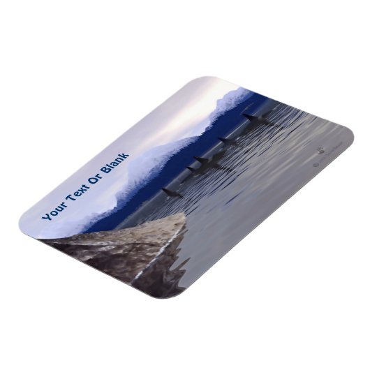 Donkere waterorca magneet (Linkerzijde)