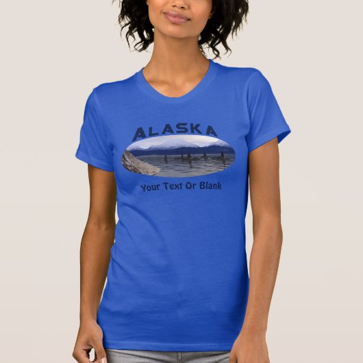 Donkere waterorca t-shirt (Voorkant)