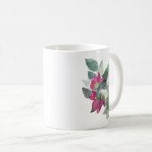 Donkere Waterverf van Junco Bird Art koffie Mok (Voorkant rechts)