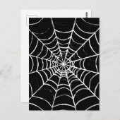 Donkere webpagina briefkaart (Voorkant / Achterkant)