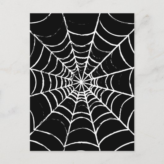 Donkere webpagina briefkaart (Voorkant)