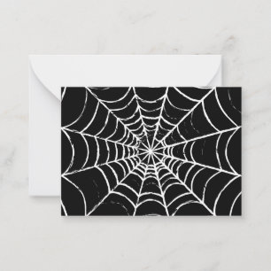 Donkere webpagina notitiekaartje