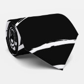 Donkere webpagina stropdas (Opgerold)